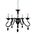 Lighting Pendant 5 Bulb Metal 13802-839