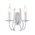 Wall Mounted Luminaire 2 Bulbs Metal 13803-378