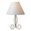 Table Light 1 Bulb Metal 13803-272