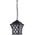 Hanging Luminaire Lantern Aluminum Matt Black Outdoor 12053-651-BK