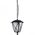 Hanging Luminaire Lantern Aluminum Matt Black Outdoor 12053-650-BK