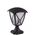 Floor Luminaire Lantern Aluminum Matt Black Outdoor 12053-651