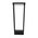 Φωτιστικό Κολωνάκι Δαπέδου LED Σκούρο Γκρί 10W 4000K 78cm 12053-064