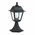 Plastic Garder Lantern Black 030-3014