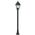 Plastic Pole With Lantern Black 12051-405-B