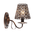 Wall Mounted Luminaire 1 Bulb Metal 13803-525