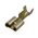 Naked Female Slide Cable Lug 6.3-2.5 Brass DJ622 BULK HAN