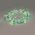Διακοσμητικό Ασημί Χάλκινο Σύρμα με 100LED Πράσινο 10m 8 Προγράμματα 230V
