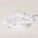 Διακοσμητικό Ασημί Χάλκινο Σύρμα Μαργαριτάρι με 20LED Ψυχρό Λευκό 2m με Μπαταρία 2xAA Σταθερή λειτουργία