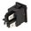 Switch Rocker Mini 4P On-Off 10A/250V Black-Red H8550XBBBR076R