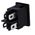 Switch Rocker Mini 4P On-Off 10A/250V Black T8550VBBB076W