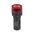 Ενδεικτική Λυχνία Βιδωτή Φ22  Με BUZZER+Flash 230V Κόκκινο