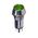 Indicator Lamp with Screw Mount Φ16 No cable +Led 220 VAC/DC Green