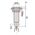 Indicator Lamp with Screw Mount Φ12  +Led 24 VAC/DC Green