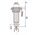 Indicator Lamp with Screw Mount Φ12  +Led 220 VAC/DC Green
