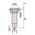 Indicator Lamp with Screw Mount Φ10  +Led 24 VAC/DC White
