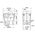 LARGE ROCKER SWITCH 6P WITH LAMP ΟΝ-OFF 16A/250V ORANGE-GREEN RL2-521/N YNX