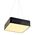 Φωτιστικό Κρεμαστό Οροφής LED Μαύρο Ματ 40W 3000K 13800-112