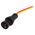 Indicator Led Lamp with Screw Mount/Cable Φ10 12/24 VAC/DC Red