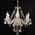 Lighting Fixture  Polished gold + Clear + Gold  6 x E14  13800-377