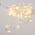 Christmas Cluster Led String Lights With Copper Wire Warm White 50L 2.5m 934-088
