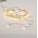Christmas Cluster Led String Lights With Copper Wire Warm White 50L 2.5m Steady mode 934-091