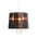 Φωτιστικό Κρεμαστό Οροφής Σατινέ Νίκελ + Μαύρο + Διάφανο 3 x E14 13800-417