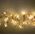 Χριστουγεννιάτικα Led Λαμπάκια Χταπόδι με Χρυσό Καλώδιο Χαλκού Θερμό Λευκό 400L 2m με 8 Προγράμματα 934-114