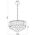 Φωτιστικό Κρεμαστό Οροφής Γυαλιστό ορείχαλκο + Διάφανο 3 x E14 13800-454