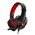 Aula Gaming Ακουστικά με Μικρόφωνο Black / Red