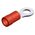 SINGLE-HOLE CABLE LUG INSULATED RED 3.2-1.25 R1-3V (02.267) CHS 100pcs
