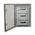 Πλαστικός Πίνακας με Διάφανη Πόρτα 45 Θέσεων 3 Σειρών ABS 350x500x190mm IP65