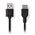 USB 2.0 A Male Cable to A Female 1m Black