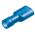 Coated Slide Cable Lug Nylon Female Blue F2-6.4AF/8 JEE 100pcs