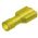 Slide Cable Lug Nylon Coated Female Yellow FF5-6.4AF JEE 100pcs