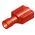 Slide Cable Lug Nylon Coated Male Red MF1-6.4AF/8 JEE 100pcs