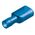Ακροδέκτης Συρταρωτός Καλ/νος Nylon Αρσενικός Μπλε (Χ/Α) M2-6.4AF/8 JEE 100τεμ