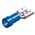 Slide Cable Lug Insulated Female Blue 9.5 F2-9.5V/1.2 CHS 100pcs
