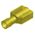 Slide Cable Lug Nylon Coated (Μ/Α) MALE YELLOW MF5-6.4AF/8 JEE 100pcs​​
