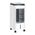 Portable Air Conditioner - Air Cooler Fan with Remote Control 80W 3L White TEESA