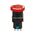 Screw Terminal Button Φ16 Buzzer 24VAC/DC SDL16-SMF Red/Black XND 