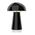 Rechargeable Table Lantern Led Mushroom Black with Battery 2W 3000K