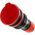 Plug Female Schuko GN-44S Extrem IP44 KEL Black/Red