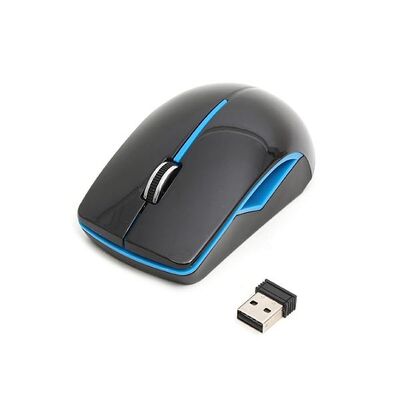 Wireless Optical Mouse Platinet Black & Blue PM0417BBL