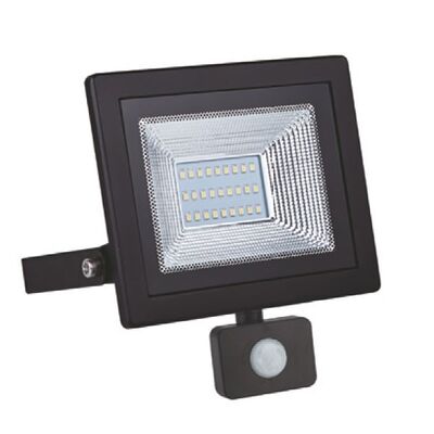 LED Flood Light with Sensor 20W CW 6000K