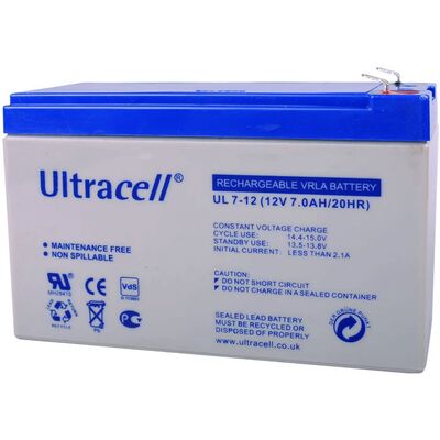 Battery Lead Acid 12V 7.0Ah Ultracell