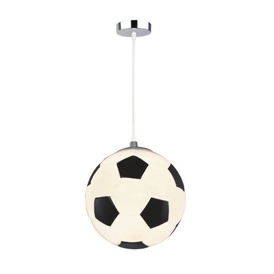 Children's Pendant Light 1 Bulb Soccer Ball