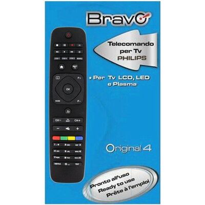 Τηλεχειριστήριο TV Bravo Original 4 (Συμβατό Philips)