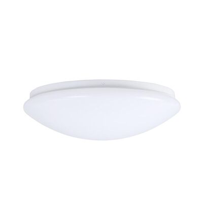 Πλαφονιέρα Οροφής LED Μέταλλο + PMMA Λευκό 12W 4000K 11002-501