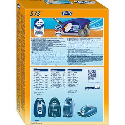 Vacuum Cleaner Bags Swirl S73 (Bosch - Siemens)